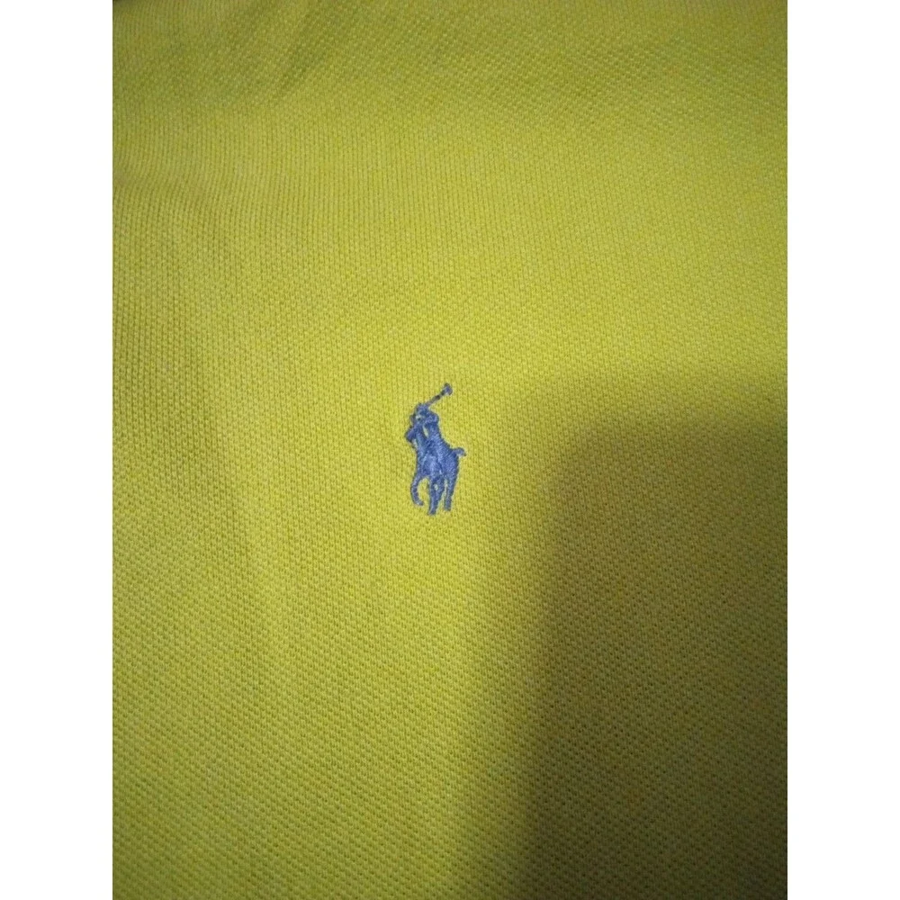 Polo Ralph Lauren Men's 2XL Classic Green 100% Cotton Short Sleeve Polo Shirt